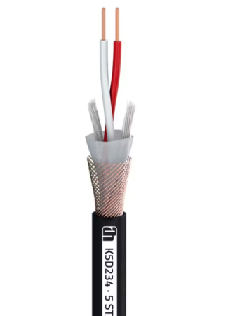 Image principale du produit Adam Hall Cables DMX 234 PUR - Câble DMX AES/EBU 2X0.34 gaine PUR bobine de 100m