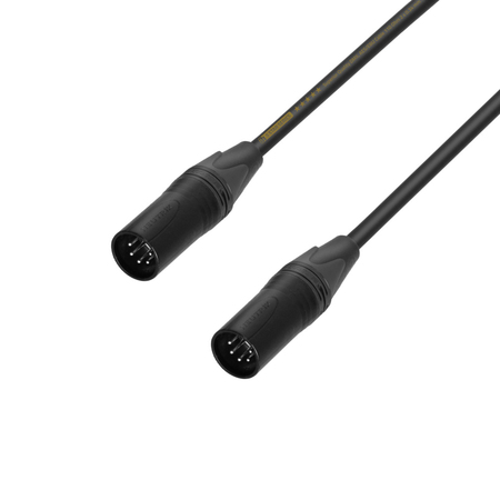 Image principale du produit Câble adaptateur XLR 5 broches mâle vers XLR 5 broches mâle neutrik 20cm