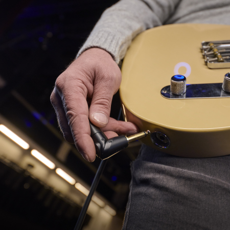 Image nº5 du produit Câble d’instrument jack droit et coudé Adam Hall FLIPJACK de Palmer 9 m