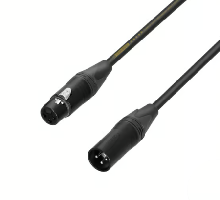 Image principale du produit Câble Micro XLR Neutrik femelle vers XLR mâle 7,5 m
