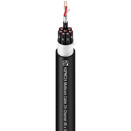 Image principale du produit Adam Hall Cables K QPMC 24 - Multipaire 24 canaux