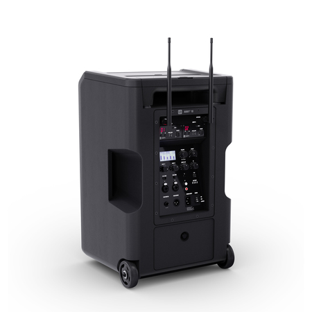 Image secondaire du produit LD Systems ANNY 10 HHD2 B5 - Enceinte sur batterie 10 pouces bluetooth avec 2 micros main HF bande B5