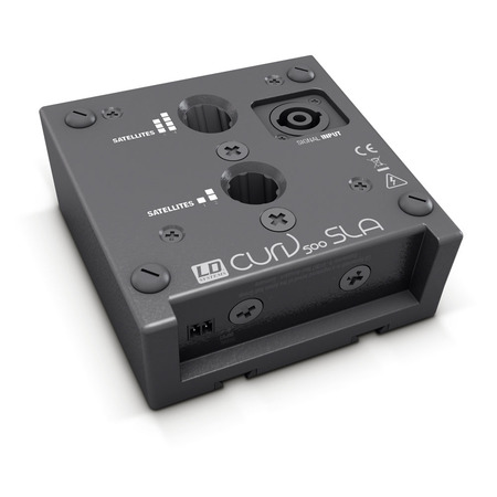 Image nº3 du produit Pack LD Systems CURV 500 STS avec Une embase fonte, une barre verticale noire un adaptateur smartlink et un Câble speakon