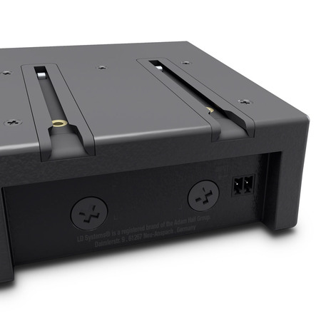 Image nº4 du produit Pack LD Systems CURV 500 STS avec Une embase fonte, une barre verticale noire un adaptateur smartlink et un Câble speakon