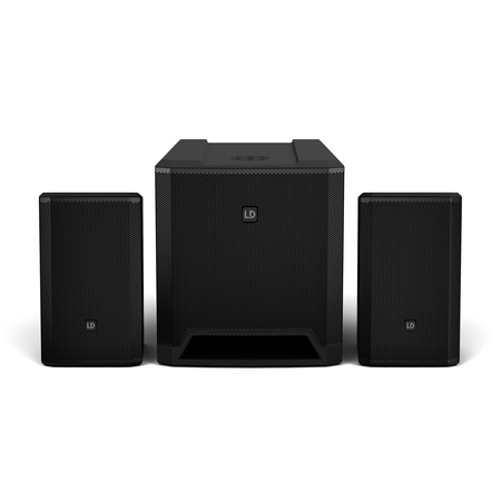 Image nº3 du produit LD Systems DAVE 12 G4X - Sonorisation 2.1 amplifiée 1460W mixage Bluetooth DSP