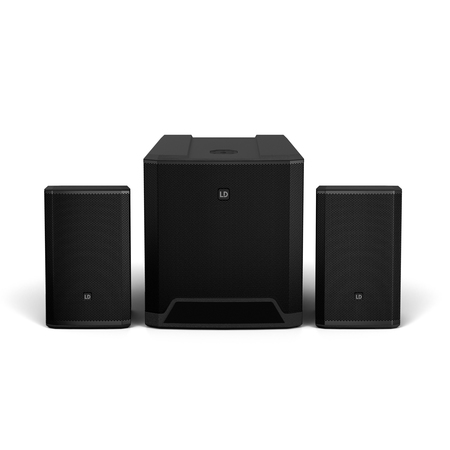 Image nº3 du produit LD Systems DAVE 15 G4X - Sonorisation 2.1 amplifiée 2060W mixage Bluetooth DSP