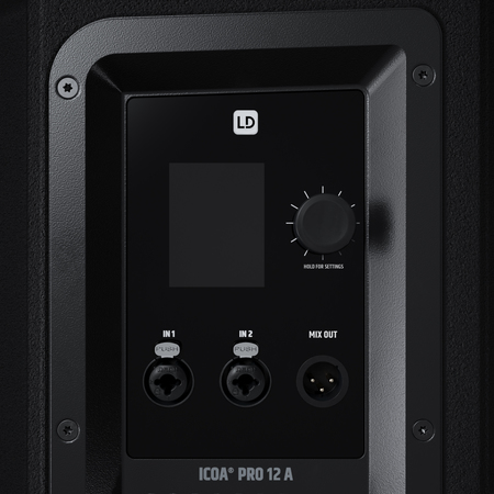 Image nº5 du produit ICOA PRO 12 A LD Systems - Enceinte active 12 pouces avec Bluetooth et App 2000W 133dB