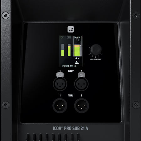 Image nº6 du produit ICOA® PRO SUB 21 A LD Systems - Caisson de basses actif 21