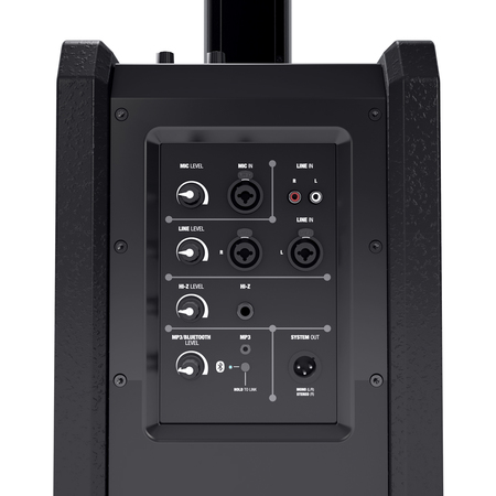 Image nº9 du produit LD Systems MAUI 11 G2 - Système sono colonne ultra-portable avec mixeur intégré et module Bluetooth noir