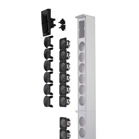 Image nº8 du produit MAUI 28 G3 W LD Systems - Système de sonorisation portable à colonne cardioïde, 2060W 127dB blanc