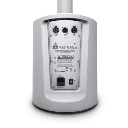 Image nº4 du produit MAUI 5 GO W LD Systems - Système Sono en Colonne Ultra-Portable blanc avec Batterie Longue Durée