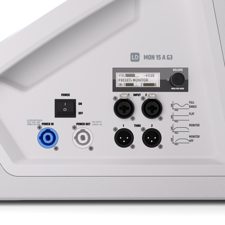 Image nº4 du produit LD Systems MON 15 A G3 W - Retour de scène coaxial actif 15