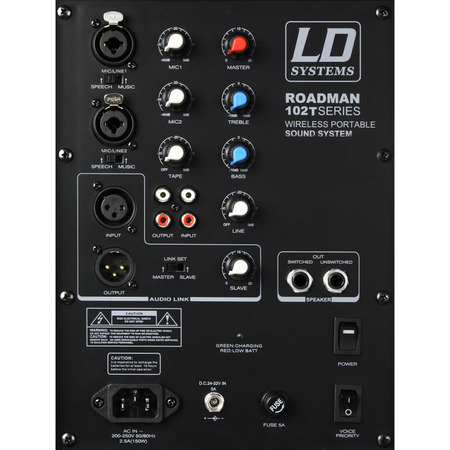 Image nº5 du produit LD Systems Roadman 102 B6 - Enceinte de Sono Portable avec Micro Main