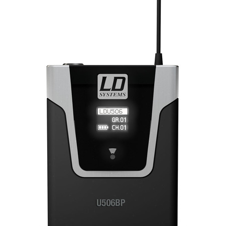 Image nº8 du produit LD Systems U506 BPHH - Système de Micro sans Fil avec Émetteur Ceinture et Micro Serre-tête couleur beige