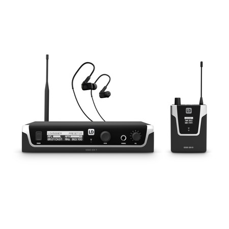 Image principale du produit LD Systems U506 IEM HP - In-Ear Monitoring System with Earphones