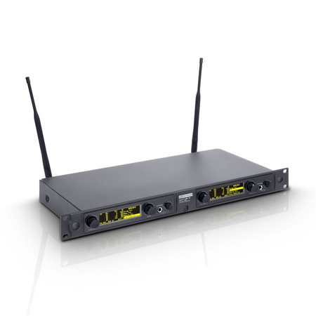 Image secondaire du produit LD Systems WIN 42 BPH 2 B 5 - Système de Micro sans Fil avec 2 x Émetteur Ceinture et 2 x Micro Serre-tête
