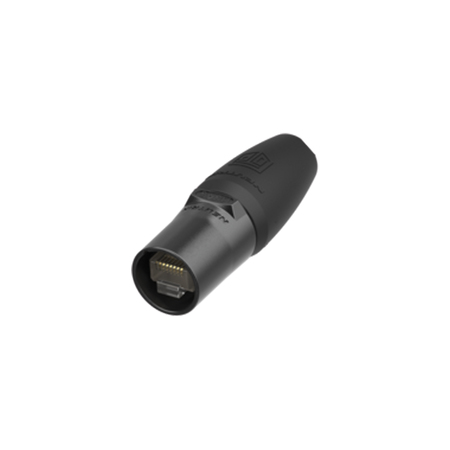 Image principale du produit NE8MXR-B-TOP Neutrik - Connecteur Ethercon sans RJ45 pour câble standard avec capôt retractable IP65