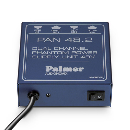 Image principale du produit Palmer Pro PAN 48 - Alimentation Fantôme 2 Canaux