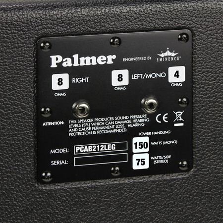 Image nº4 du produit Palmer MI CAB 212 LEG - Baffle Guitare 2 x 12