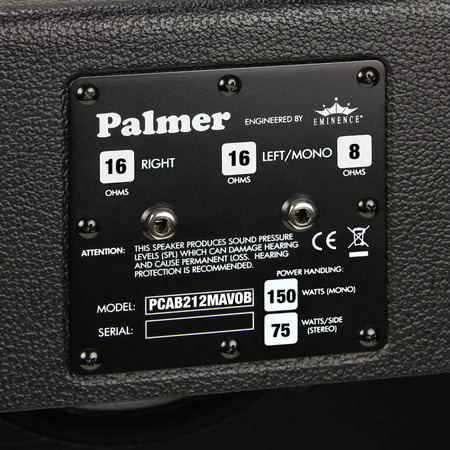 Image nº4 du produit Palmer MI CAB 212 MAV OB - Baffle Guitare 2 x 12