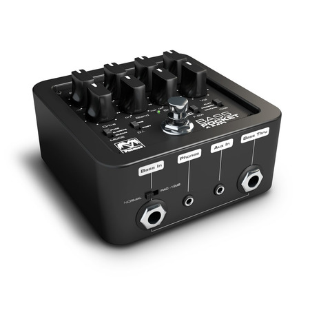 Image principale du produit Palmer MI POCKET AMP BASS - Portable Bass Preamp