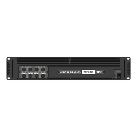 Image principale du produit Ram Audio MDI16-12K - 16 Channel Amplifier 16 x 750W 4 Ohm