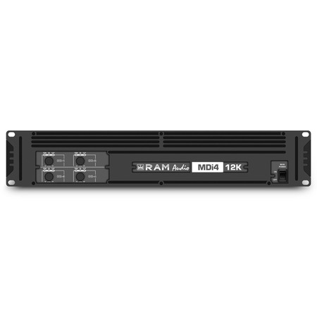 Image principale du produit Ram Audio MDi2-6K - Amplificateur de puissance 4 x 3000W sous 4 Ohms