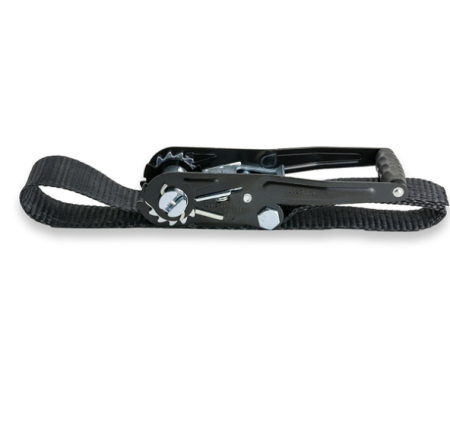 Image principale du produit Sangle d'Arrimage à Cliquet 50 mm noire 5T - 10,0 m