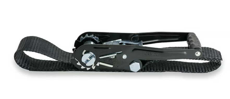 Image principale du produit Sangle d'Arrimage à Cliquet 50 mm noire 5T - 4,0 m