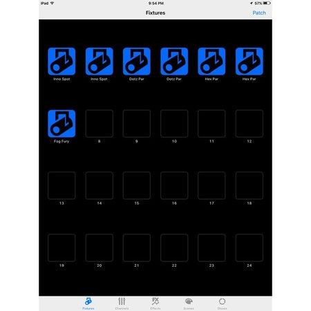 Image nº4 du produit Boitier DMX Airstream Bridge ADJ contrôlable avec tablette iOS ou câble DMX