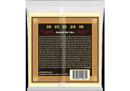 Image secondaire du produit 2061 ERNIE BALL - Jeu de cordes Banjo - Banjo 5 cordes à boucle 10-13-15-24w-10