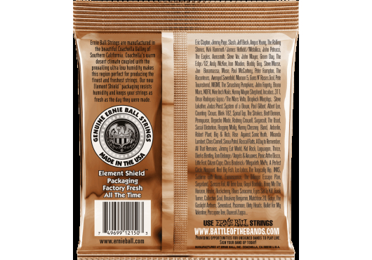 Image secondaire du produit 2150 ERNIE BALL - Jeu de cordes acoustiques - Extra light 10-14-20w-28-40-50