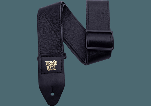 Image principale du produit 4134 ERNIE BALL - Sangle cuir noir