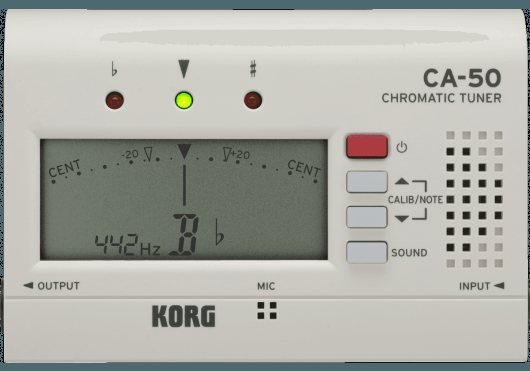 Image principale du produit CA50 KORG - Accordeur chromatique CA-50