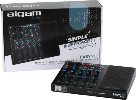 Image nº6 du produit EASYMIX ALGAM AUDIO - Console 5 canaux Wireless Talkover
