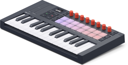 Image nº3 du produit FLKEY2-MINI NOVATION Clavier maître FL Studio 25 touches écran OLED