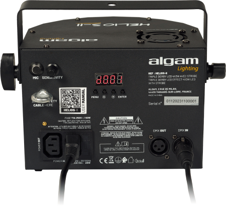 Image nº4 du produit Helios II Algam Lighting - Derby + Stroboscope 2-en-1