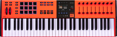 Image principale du produit KEYLABMK3-61-UL ARTURIA Contrôleur MIDI 61 touches Ultra complet