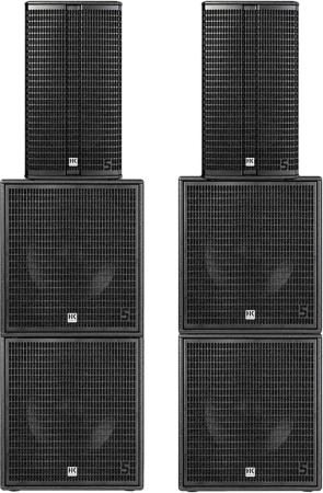 Image principale du produit L5MKIIPACK-ROCK HK AUDIO Kit amplifié 250-400 pers. avec housses