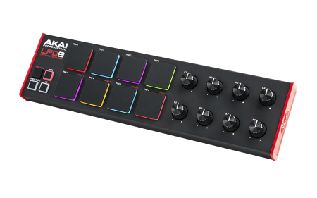 Image nº3 du produit LPD8MK2 AKAI PROFESSIONAL - 8 pads RVB + 8 potentiomètres assignables, contrôleur DAW ultr