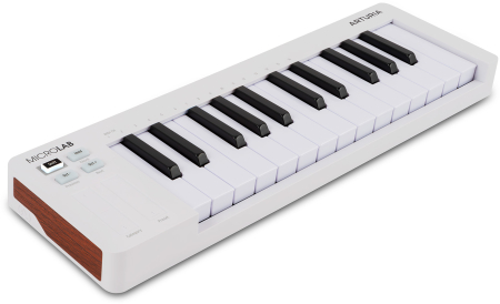 Image secondaire du produit MicroLab mk3 - Arturia - Clavier MIDI compact, USB-C, 500 presets, pédale sustain