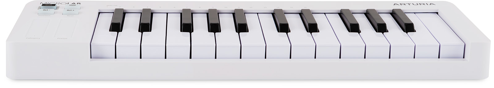 Image nº5 du produit MicroLab mk3 - Arturia - Clavier MIDI compact, USB-C, 500 presets, pédale sustain