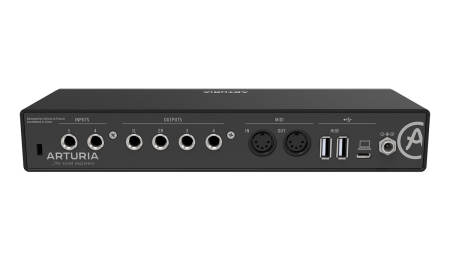 Image secondaire du produit MINIFUSE4-BK ARTURIA MiniFuse 4 noire 4 entrées audio USB-C MIDI hub 110dB dynamique