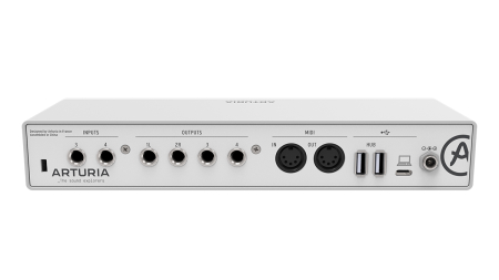 Image secondaire du produit MINIFUSE4-WH ARTURIA MiniFuse 4 blanche 4 entrées audio USB-C MIDI hub