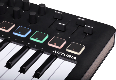 Image nº7 du produit MINILAB3-BK ARTURIA - Clavier maître compact, 25 touches, pads RGB, écran