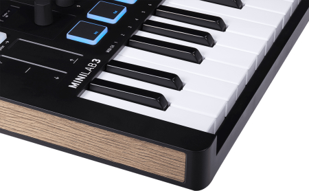 Image nº8 du produit MINILAB3-BK ARTURIA - Clavier maître compact, 25 touches, pads RGB, écran