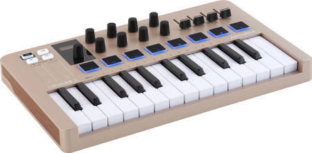 Image secondaire du produit MINILAB3-CH ARTURIA - Clavier MIDI 25 touches, 16 pads, 9 faders, garantie 5 ans