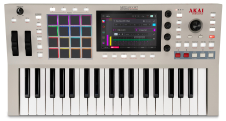 Image principale du produit MPC-KEY37-G2 AKAI PROFESSIONAL - Workstation 37 touches + 16 pads écran 7