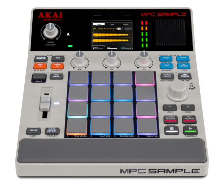 Image secondaire du produit MPC-SAMPLE AKAI PROFESSIONAL - Sampleur portable 16 pads RGB vélocité aftertouch