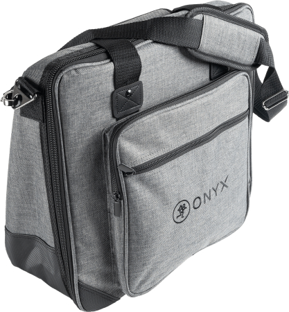 Image principale du produit ONYX12-BAG MACKIE - Sac de transport pour console Onyx 12 gris en polyester